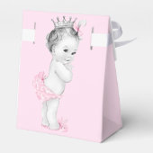 Baby shower rose princesse Ballotins (Arrière)