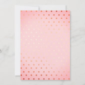 Baby shower rose Tea Party Floral Invitation (Dos)