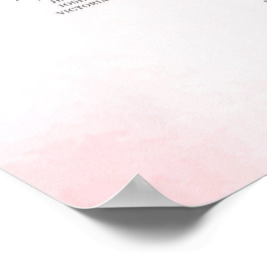 Baby shower rose Teddy Bear Tableau de sièges (Coin)