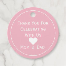 Baby shower Roze en wit