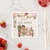 Baby shower Rozen van de tuinbouwer Servet (Insitu)