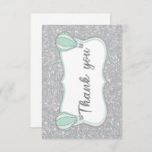 Baby shower RSVP kaartje (Voorkant / Achterkant)