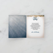 Baby shower Rustique Merci Petit Homme (Intérieur)