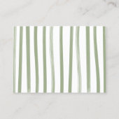 Baby shower Safari Clothesline Déchets Cartes Raff (Dos)