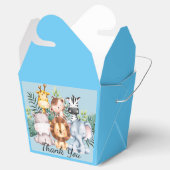 Baby shower Safari Favor Box Bedankdoosjes (Geopend)