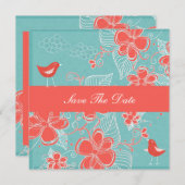 Baby Shower Save The Date (Voorkant / Achterkant)