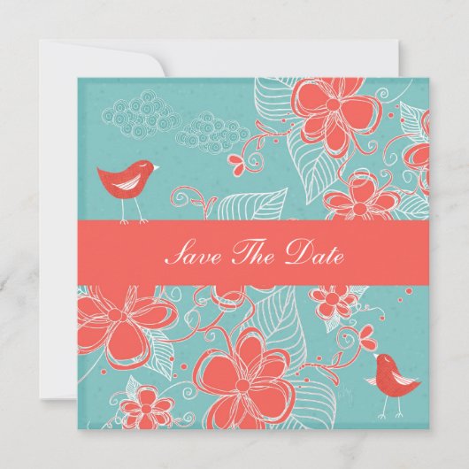 Baby Shower Save The Date (Voorkant)