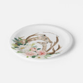 baby shower schattige giraffen bord (Gekanteld)