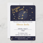 Baby shower Scorpio zodiac Invitation (Devant)
