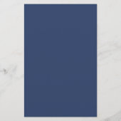 Baby shower Scramble Game Navy Blush Roze Bloemen (Achterkant)