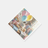 Baby shower servet (Hoek)