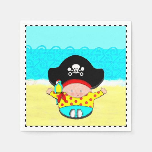 baby shower servet (Voorkant)