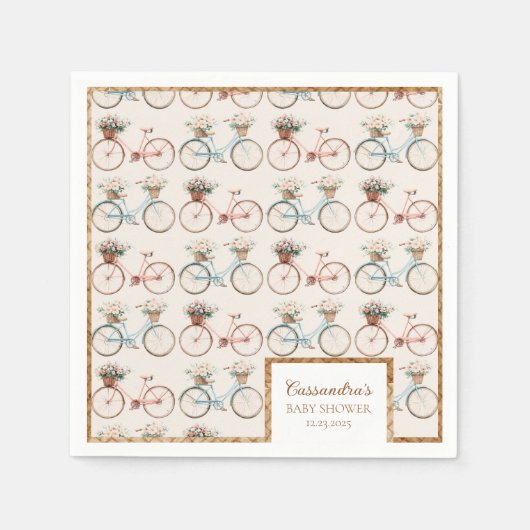 Baby shower Servet (Voorkant)