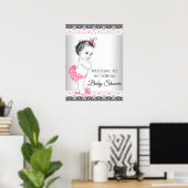  Baby shower Signs Poster (Thuiskantoor)