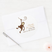 Baby shower singe pour étiquette (Enveloppe)