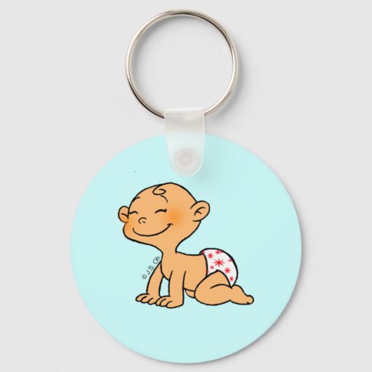 Baby shower sleutelhanger (Voorkant)