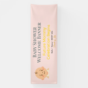 Baby Shower Spandoek Moederlijke vreugde
