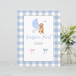 Baby shower Spel Sjabloon