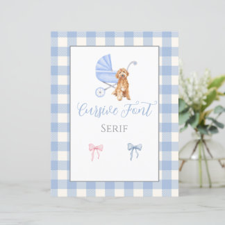 Baby shower  Spel Sjabloon