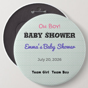 Baby Shower Speldje Team Meisje Team Jongen