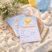 Baby Shower Spelletjes met Voorspellingen en Advie