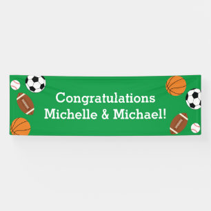 Baby shower sport spandoek