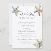 BABY SHOWER STARFISH Invitation (Devant)