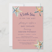 BABY SHOWER STARFISH Invitation (Devant)