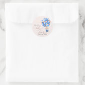 Baby shower Sticker Bear Balloons Chocolat (Sac)