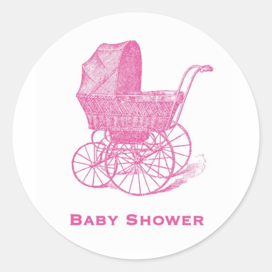 Baby shower Stickers (Voorkant)