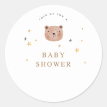 Baby shower stickers