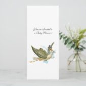 BABY SHOWER STOREN KAART (Staand voorkant)
