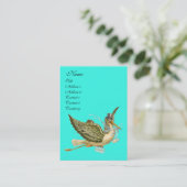 BABY SHOWER STOREN VISITEKAARTJE (Staand voorkant)