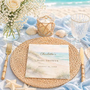 Baby Shower strand kust elegant Servet