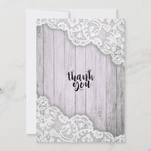 Baby shower Sweet Little Twin Girls Lace Sunflower Kaart (Achterkant)