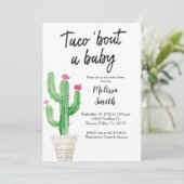 Baby shower Taco Bout Baby Invitation (Debout devant)