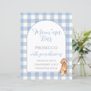 Baby shower Tafel Bovenborden
