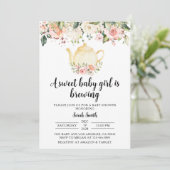 Baby shower Tea Party Invitation (Debout devant)
