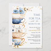 Baby shower Tea Party Invitation (Devant)
