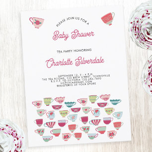 Baby shower Tea Party Invitation