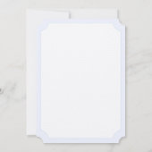 Baby shower  Tea Party nodigt Kaarten uit voor jon (Achterkant)