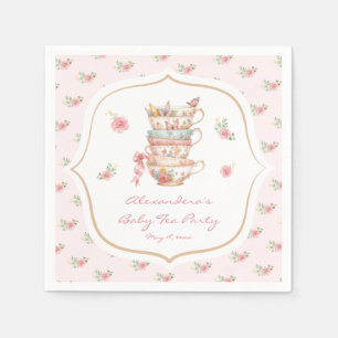 Baby shower Tea Party Servet