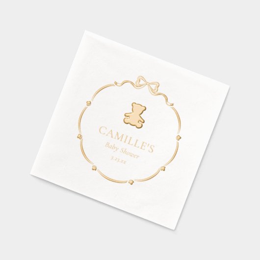 Baby shower Teddy Bear (Gauche)