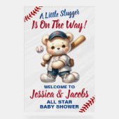 Baby-shower thème baseball (Recto)
