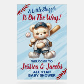 Baby-shower thème baseball (Recto)