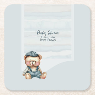 Baby shower Theme Paper Onderzetter