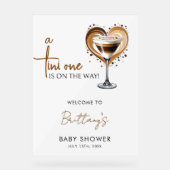 Baby shower Tini One Espresso Martini Bienvenue (Recto)
