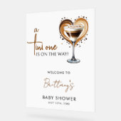 Baby shower Tini One Espresso Martini Bienvenue (Angle)