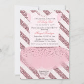 Baby shower Tutu Ballerina Invitation (Devant)