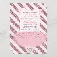 Baby shower Tutu Ballerina Invitation